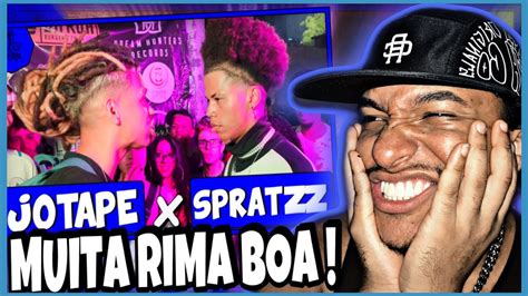 PH REACT Jotapê x Spratzz 1ªFASE 177ª Batalha do Ana Rosa YouTube