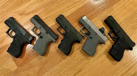 Pp43pp 3d Printable Glock 43x Frame With Ergonomic Grip