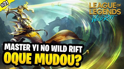 Como Jogar De Master Yi No Wild Rift Brasil Youtube