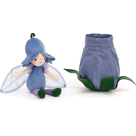 Jellycat Petalkins Bluebell Flower Fairy Uk