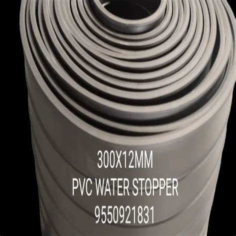 Pvc Water Stopper At Rs Meter Pvc Water Stopper With Center Bulb