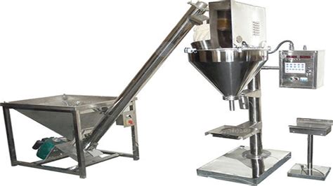 Stainless Steel Single Phase Semi Automatic Powder Filling Machine