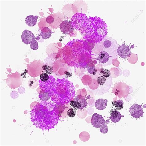 Purple Paint Splash Hd Transparent Purple Paint Splash Element Purple