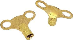 FiXte Radiator Plumbing Bleed Bleeding Key Keys Solid Brass Vent