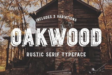 Rustic Fonts | 8 Best Woodsy, Vintage, & Country Style Typefaces ...