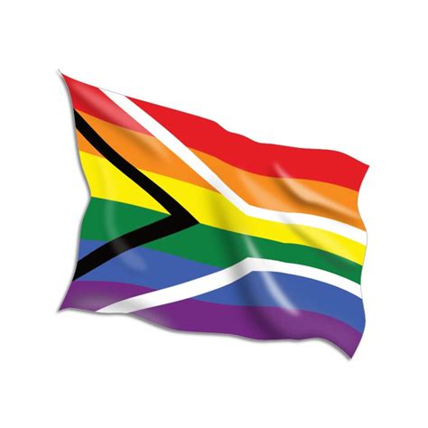 Buy Gay Pride South Africa Flags Online • Flag Shop Size 90 X 60cm Storm