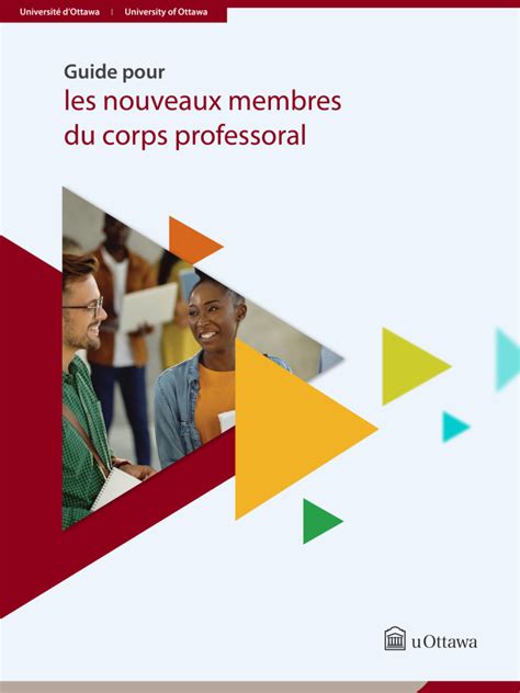 Guide Pour Les Nouveaux Membres Du Corps Professoral Simple Book