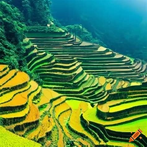 Picture Of Sapa S Rice Terrace Landscape On Craiyon