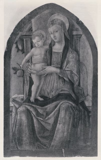 FONDAZIONE ZERI CATALOGHI ONLINE Crivelli Carlo Madonna Con