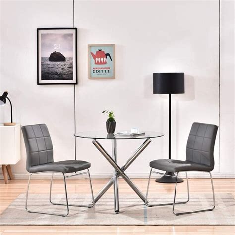 Wrought Studio Ensemble De Chaises De Salle Manger Moderne Table