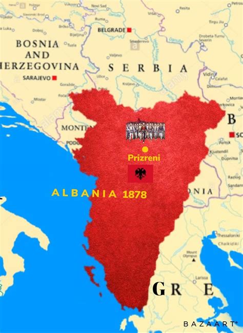 Albania Historische Karten Albanien Albaner