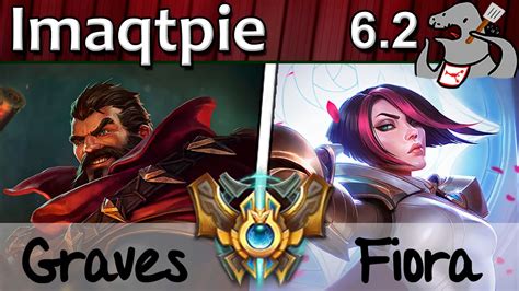 Imaqtpie Graves Vs Fiora Top Challenger S Youtube