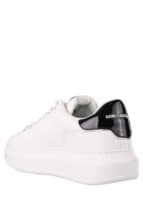 Karl Lagerfeld Zapatillas Blancas Con Logo Plateado De Metal Bls