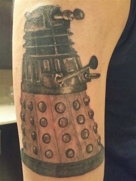 My dalek! Doctor Who sleeve starts now :) | Beautiful tattoos, Dalek ...