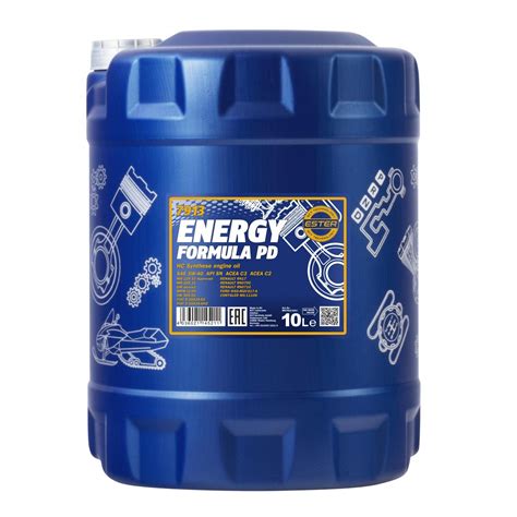 Buy MANNOL Energy Formula PD 5W 40 API SN SM CF Engine Oil 1 Litre