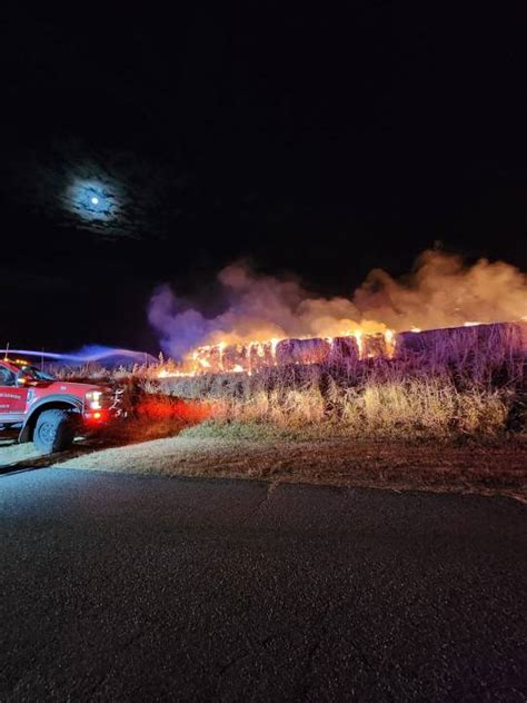 100 Hay Bales Set On Fire Arson Suspected