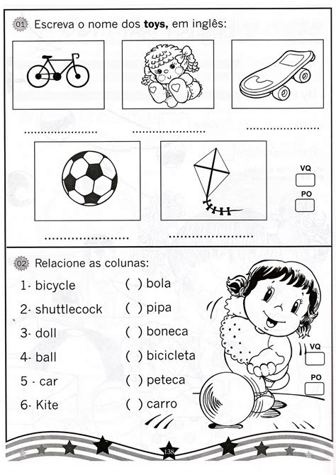Atividade De Ingles Para 7 Ano