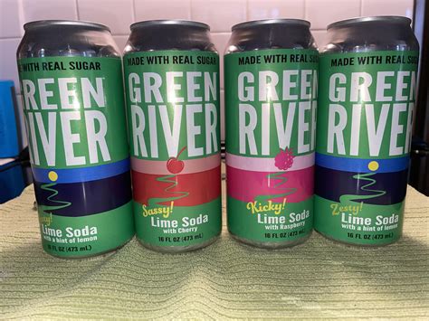 Green River Lime Soda Now Made By Sprecher’s Two New Varieties “sassy” Cherry And “kicky