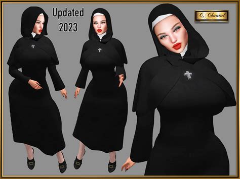 Second Life Marketplace Cchantal Sexy Nun Outfit Sister Of Love