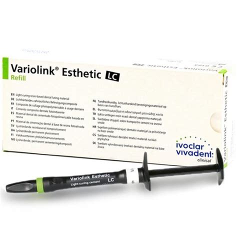 Variolink Esthetic Lc Ivoclar Depodental