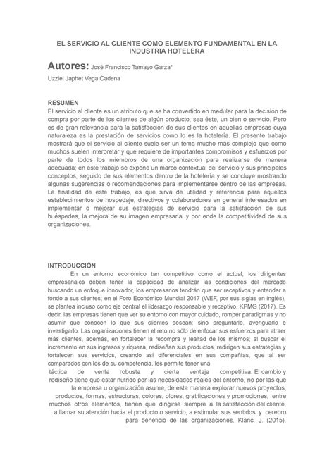 S03 S1 Control Lectura 1 EL Servicio AL Cliente COMO Elemento