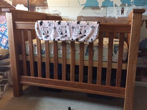 Cherry Babys Crib Lead Woodworking Blog Videos Plans How To