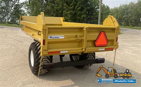 6 Ton Wheeled Excavator Trailer | Berkelmans Welding, Custom ...