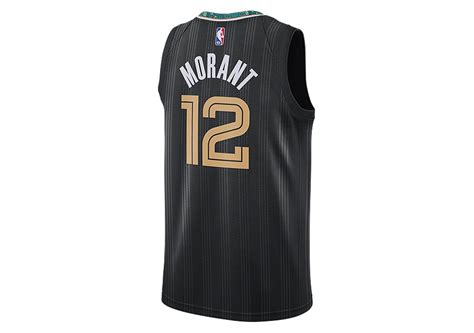 Nike Nba Memphis Grizzlies Ja Morant City Edition Swingman Jersey Black