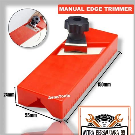 Manual Edge Trimmer Trimer Router Alat Potong Edging Taco Hpl Lazada