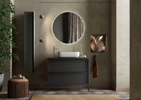 Mobile Bagno Cassetti Con Lavabo Steel