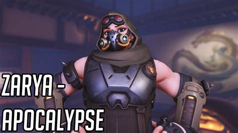 Zarya Apocalypse Skin Showcase Overwatch Youtube