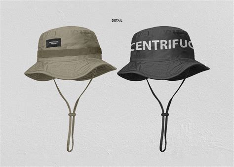 Bucket Hat Mockup By Uncentrifuged Pressure | TheHungryJPEG.com