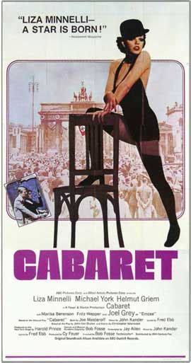 Cabaret Movie Posters From Movie Poster Shop