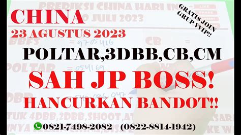 Jebolan Angka China Hari Ini Prediksi China Agustus Bocoran