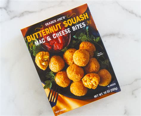 Trader Joes Butternut Squash Mac And Cheese Bites Review Sweet On Trader Joes