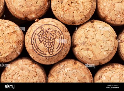 Champagne Wine Corks Texture Background Stock Photo Alamy