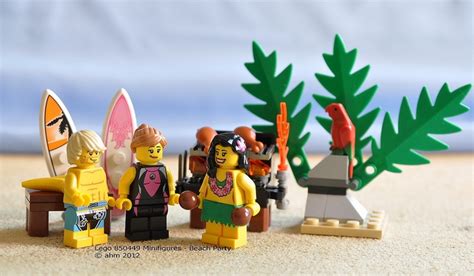 Lego Beach Party | Lego beach, Lego, Legos