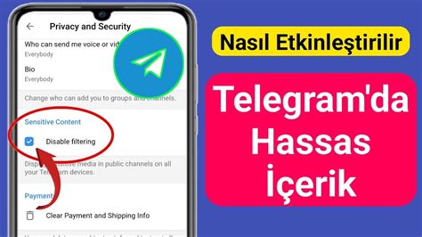 Telegram Da Hassas Erik Nas L Etkinle Tirilir Telegram A