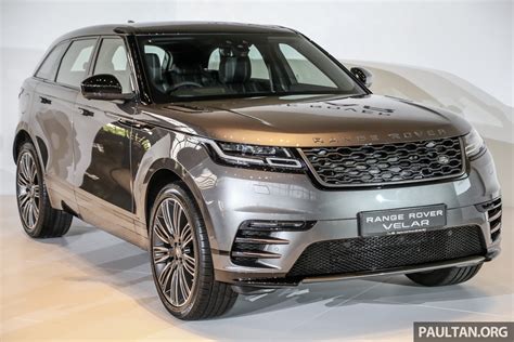 Range Rover Velar Officially Launched In Malaysia Three Variants