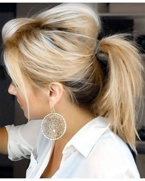 Cute Ponytail Hairstyles Curly Weave High Sleek Drawstring