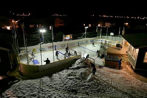 Backyard Ice Rinks. Build a home ice rink and bring on the hockey!