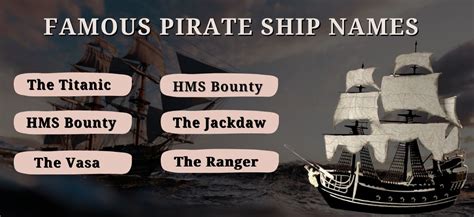 240 Best Pirate Ship Names {updated 2023} Good Name