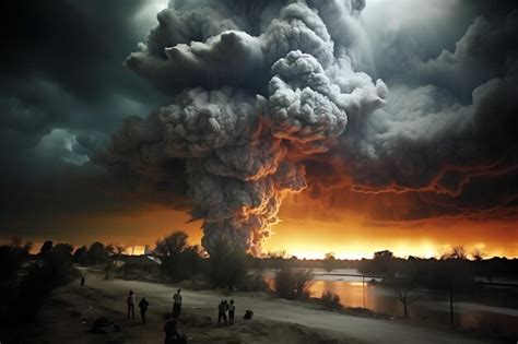 Premium Ai Image Natures Fury In Pictures Natural Disaster Photo