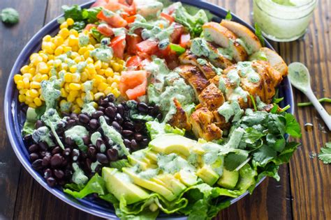 Southwestern Chicken Salad With Creamy Cilantro Dressing Gimme Delicious