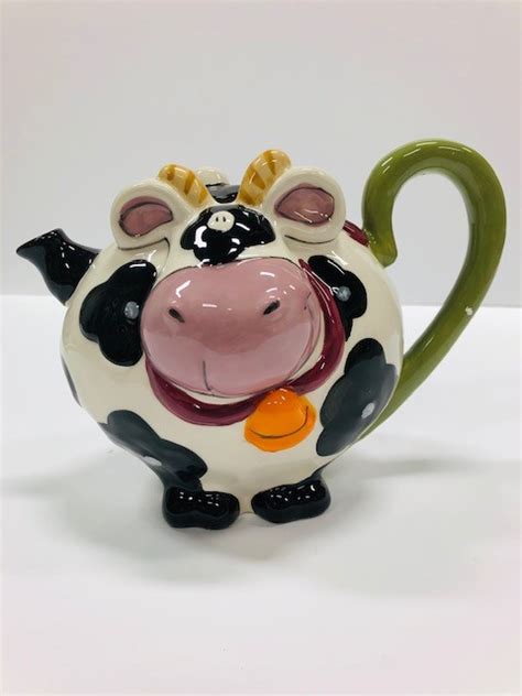 Cow Teapot Avenida Art Framing