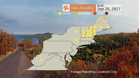 Northeast Fall Foliage | Fall foliage, The weather channel, Autumn scenery