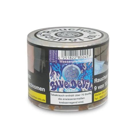 Kaufen Sie 187 Tobacco Shisha Tabak 25g Blue Devil SHISHARIA De