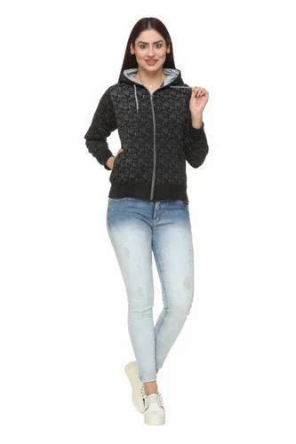 Trendy Fleece Printed Hooded Jacket At Rs 1999 New Delhi Id 26257857462