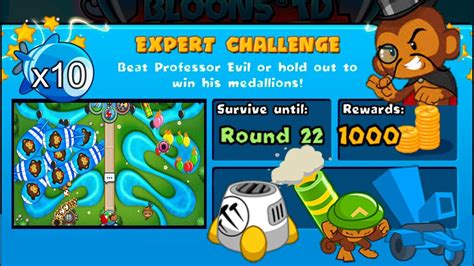 Bloons Td Battles Professor Evil Challenge In Btd Battles Week