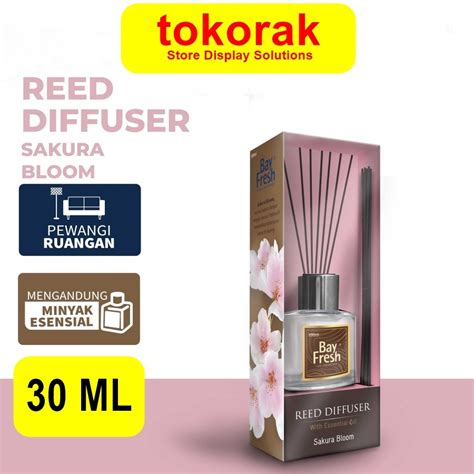 Jual BAYFRESH REED DIFFUSER DEVICE PENGHARUM RUANGAN SAKURA BLOOM 30 ML